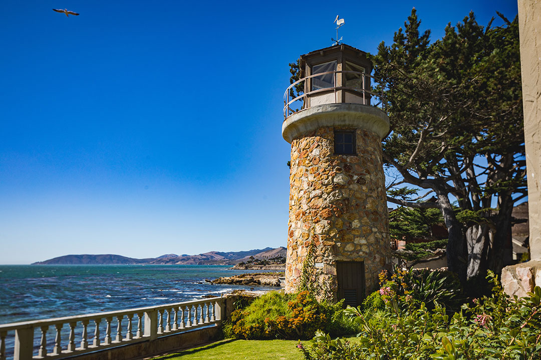 Lighthouse with Avila Beach in the background. Photo: Blake Andrews | SLOtography