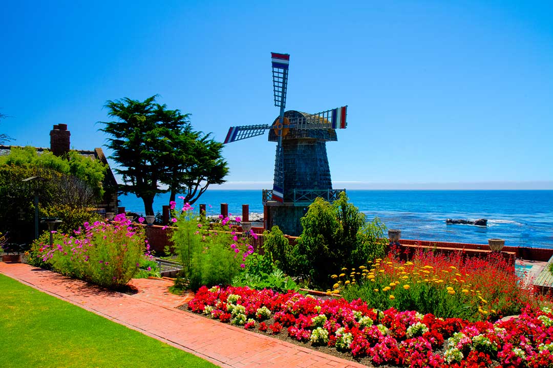 The windmill is the feature that identifies the Estate from the neighborhood and for boats and kayaks on the ocean. Photo: Blake Andrews | SLOtography